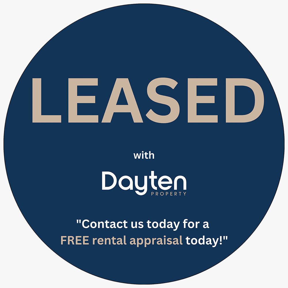 LEASED Sticker (Round)- Dayten Property