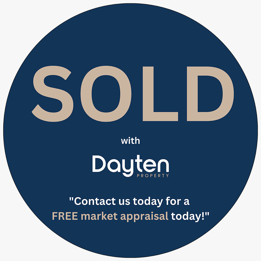 SOLD Sticker (Round)- Dayten Property