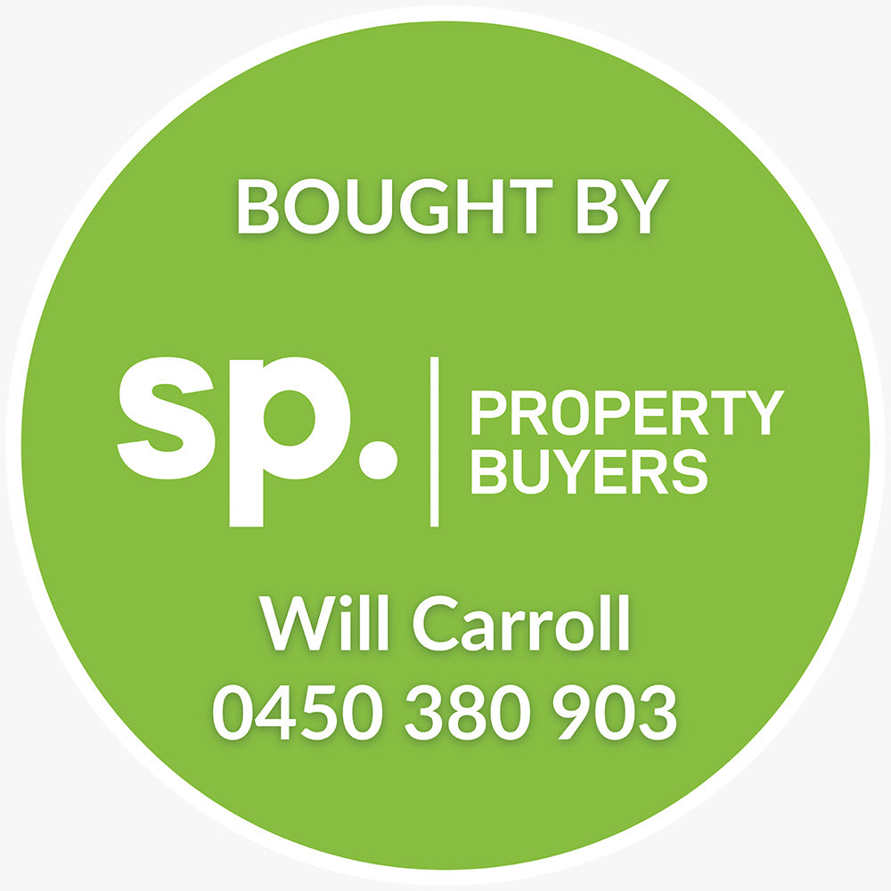 Bought By Sticker (Round)- SP Property Buyers