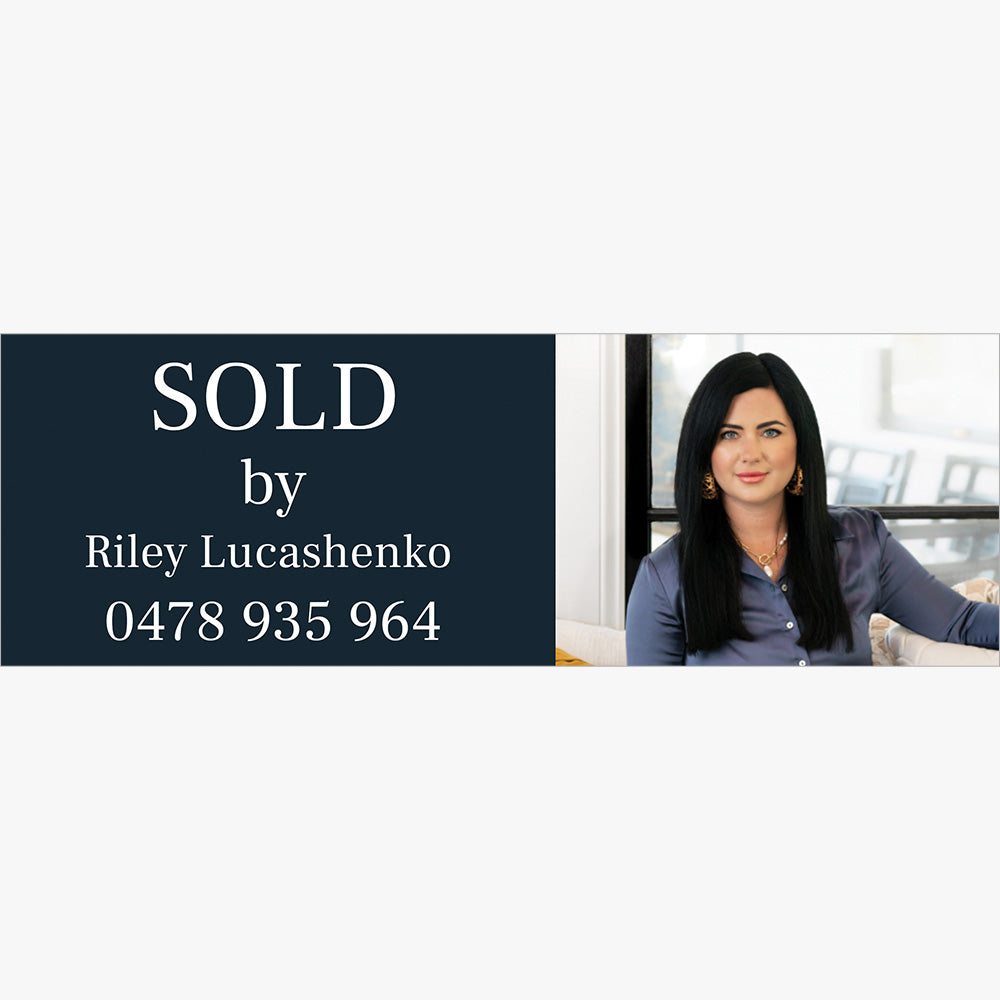 SOLD by Sticker (Rectangle) - Reinvent Property Group
