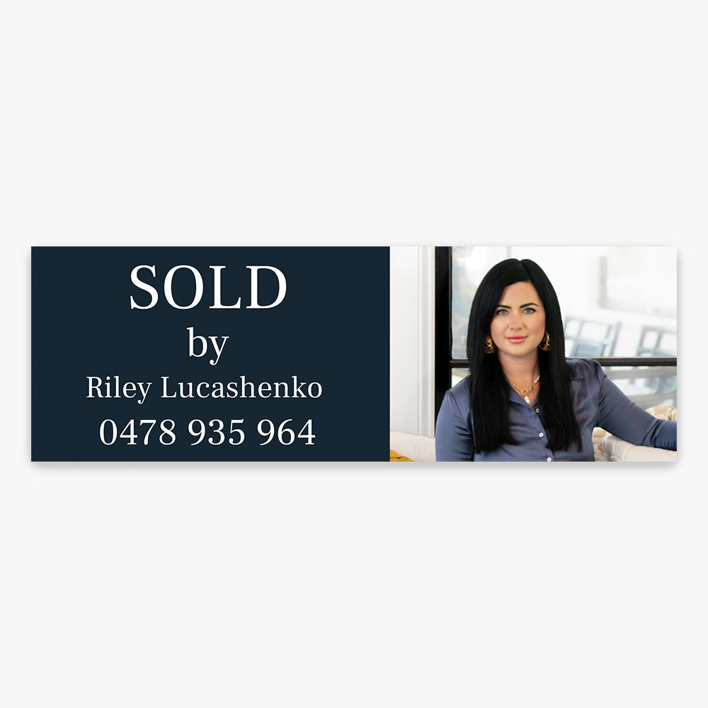 SOLD by Sticker (Rectangle) - Reinvent Property Group