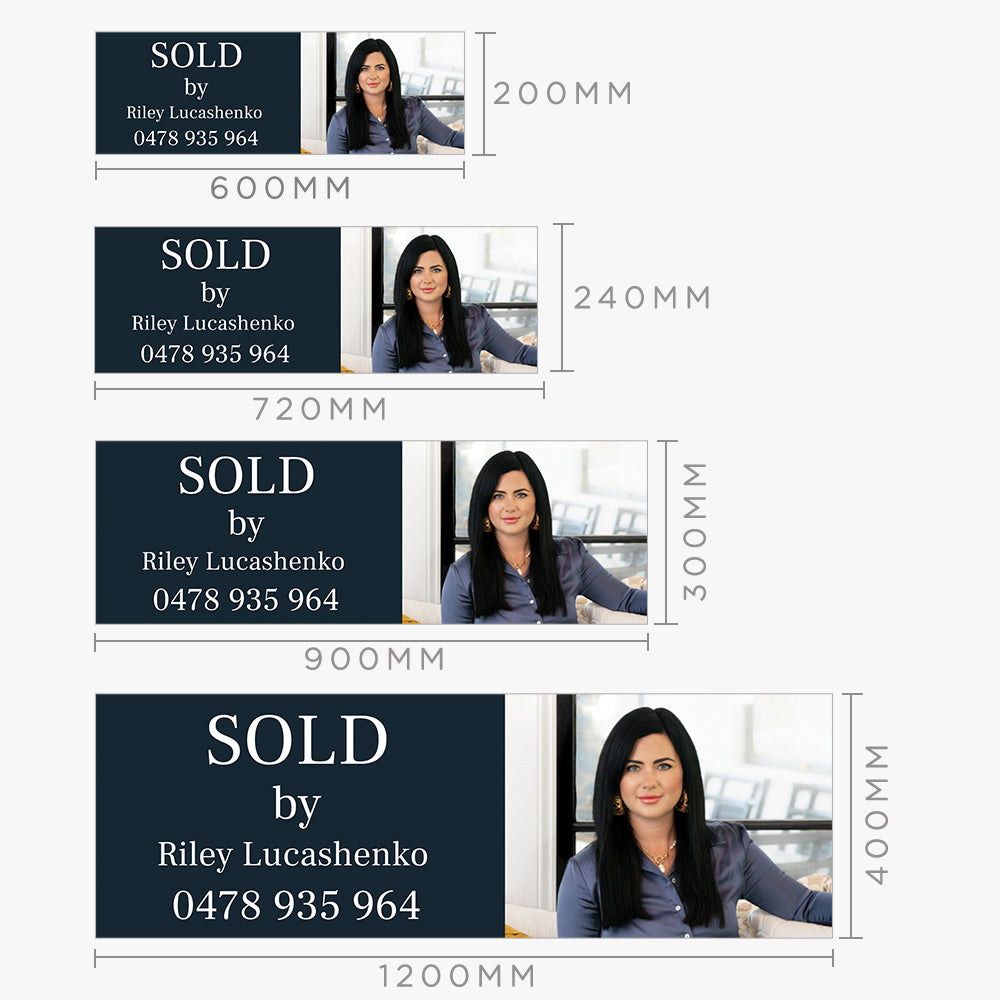 SOLD by Sticker (Rectangle) - Reinvent Property Group
