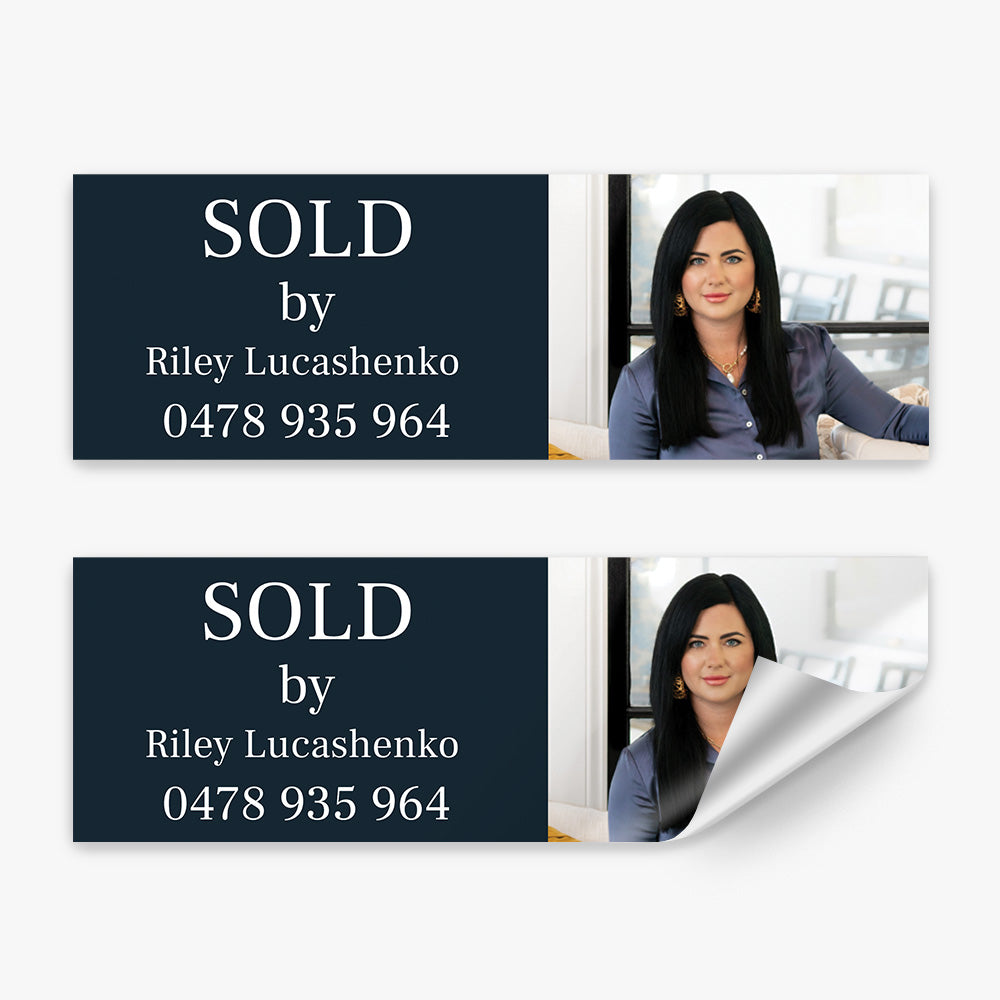 SOLD by Sticker (Rectangle) - Reinvent Property Group