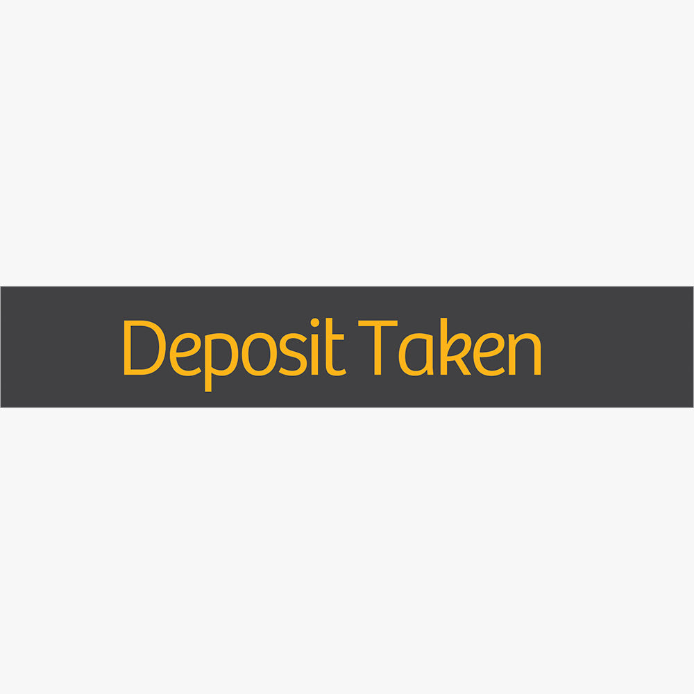 Deposit Taken Sticker (Rectangle) - Raine & Horne - Slim