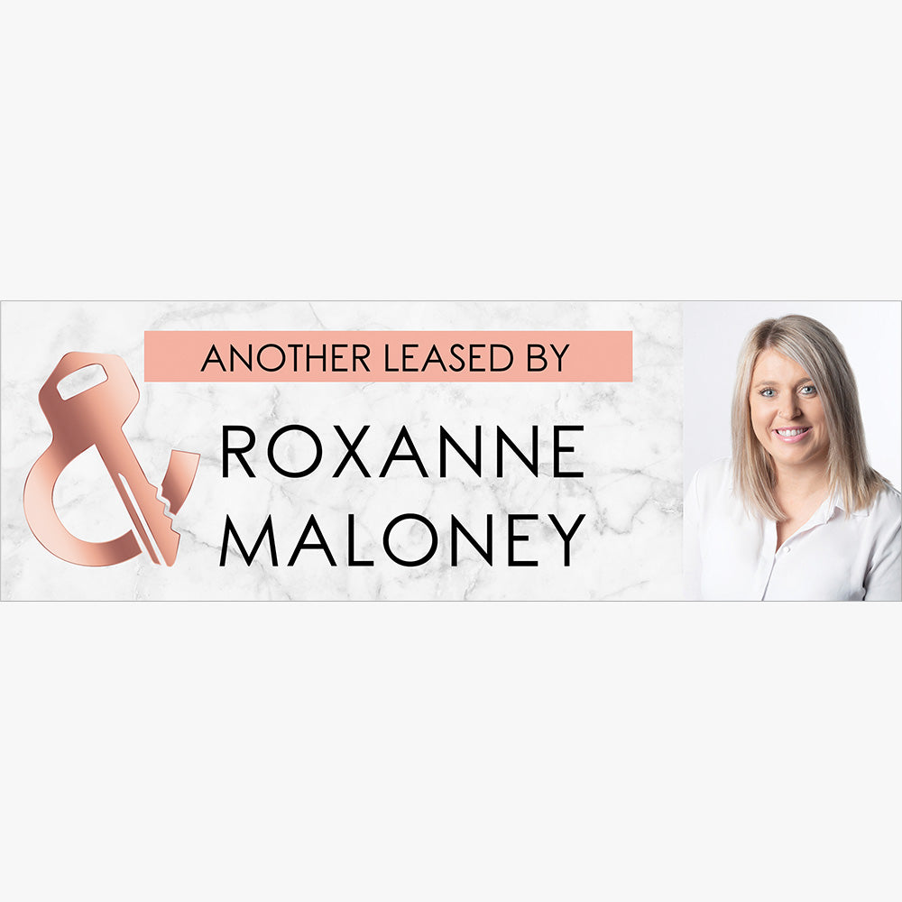 ANOTHER LEASED Sticker (Rectangle) - Leased & Sold - Roxanne