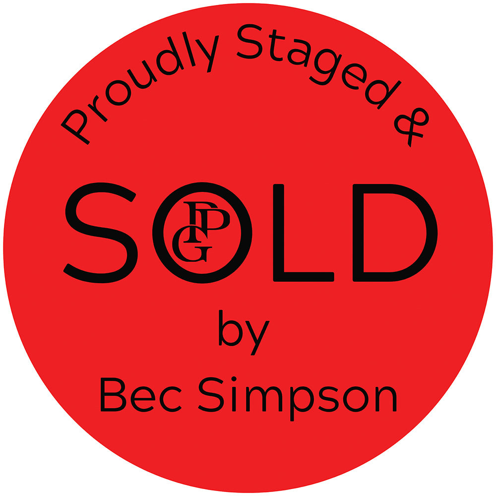 SOLD Sticker Sticker (Round)- Bec Simpson - PPG Property group