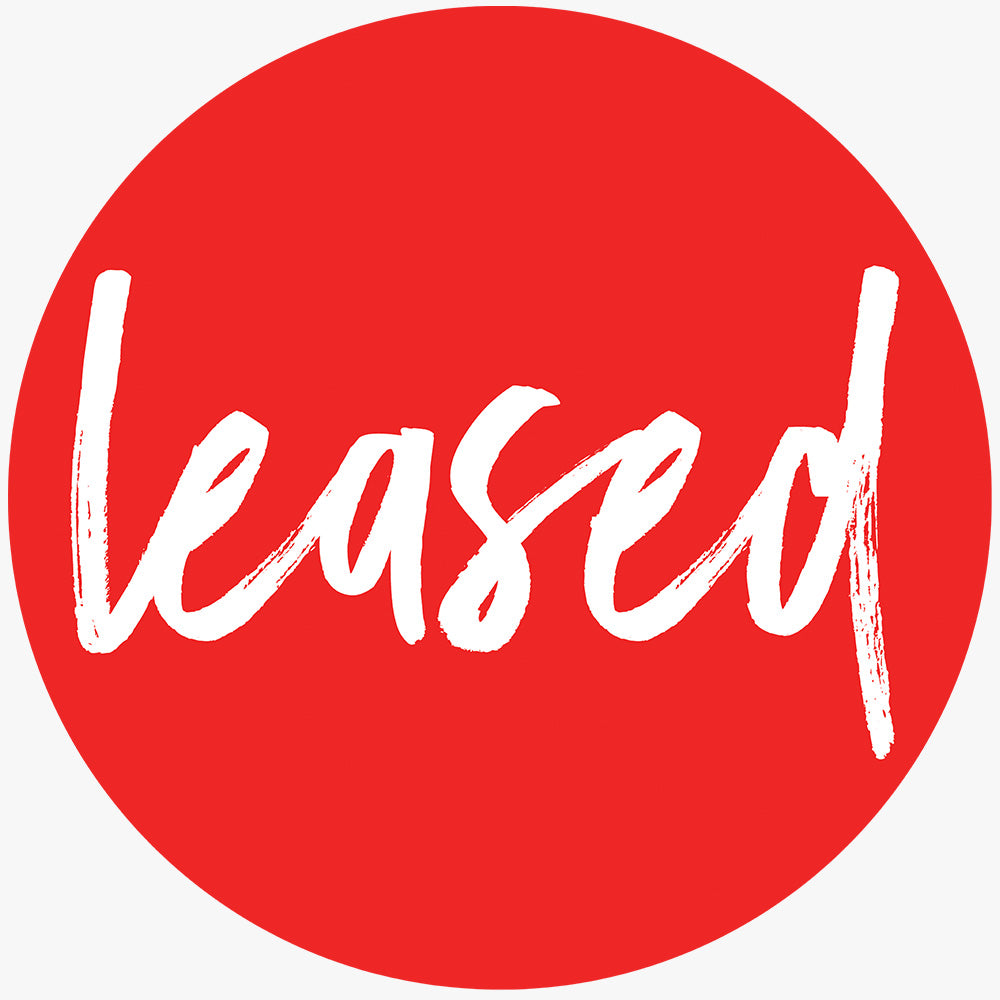 Leased Sticker - Elders Real Estate (Round)