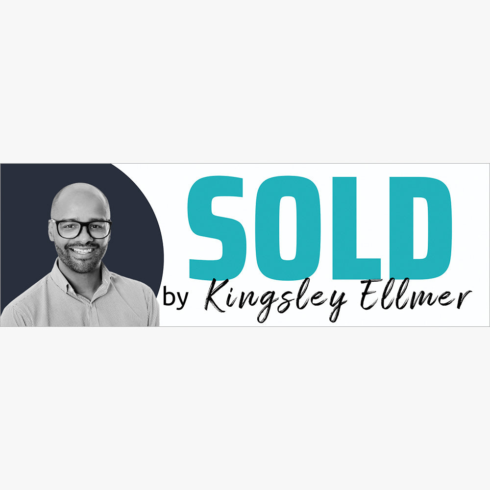 SOLD by Kingsley Ellmer Sticker (Rectangle) - Aura Property