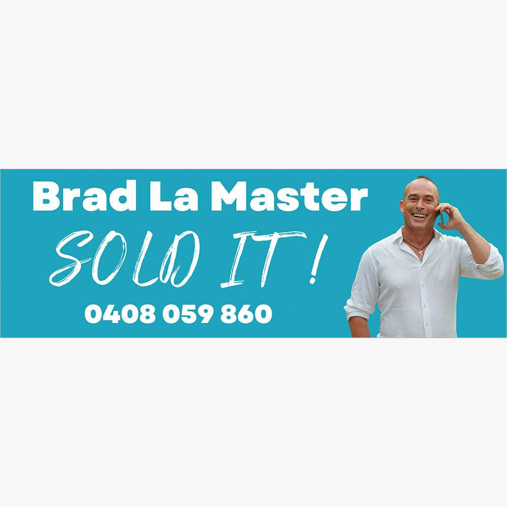 SOLD IT Sticker (Rectangle) - Brad La Master