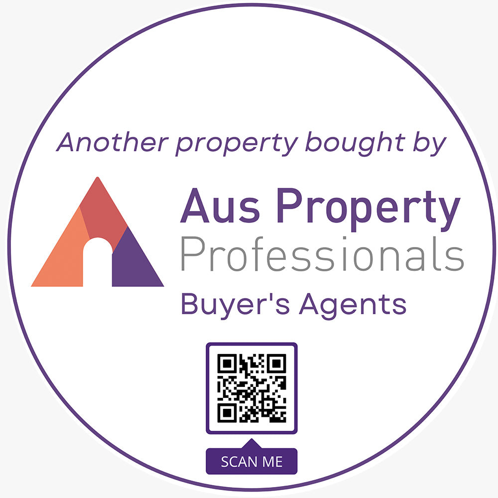 Bought By Sticker (Round)- Aus Property Professionals