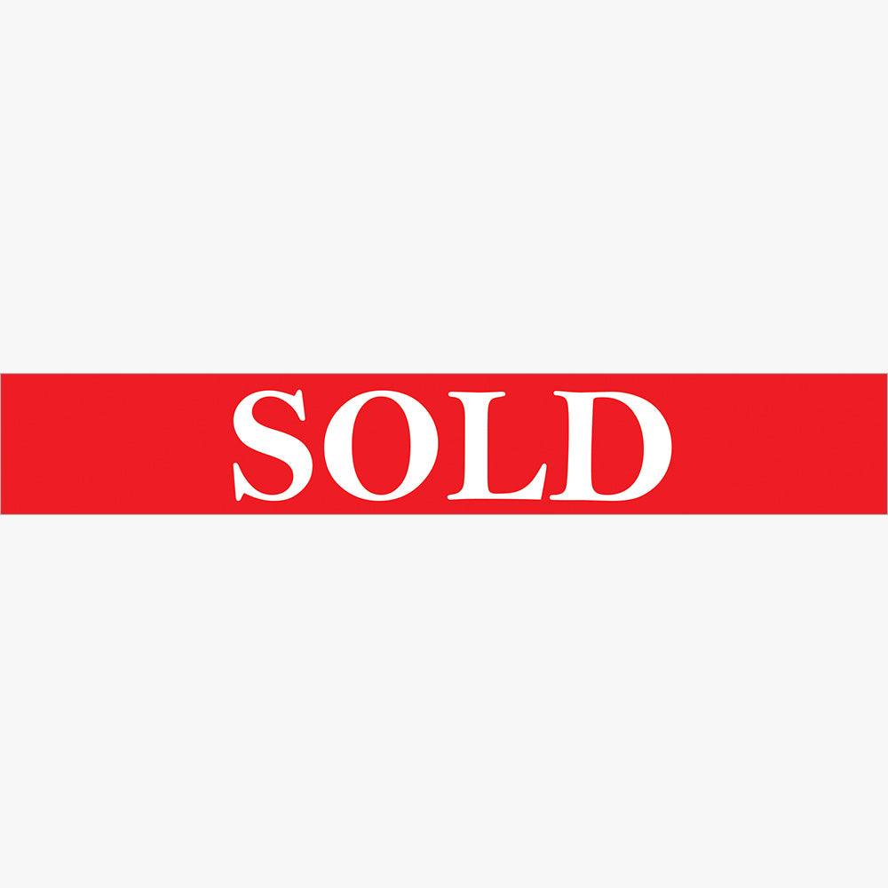 Sold Stickers - First National (Rectangle) - Slim