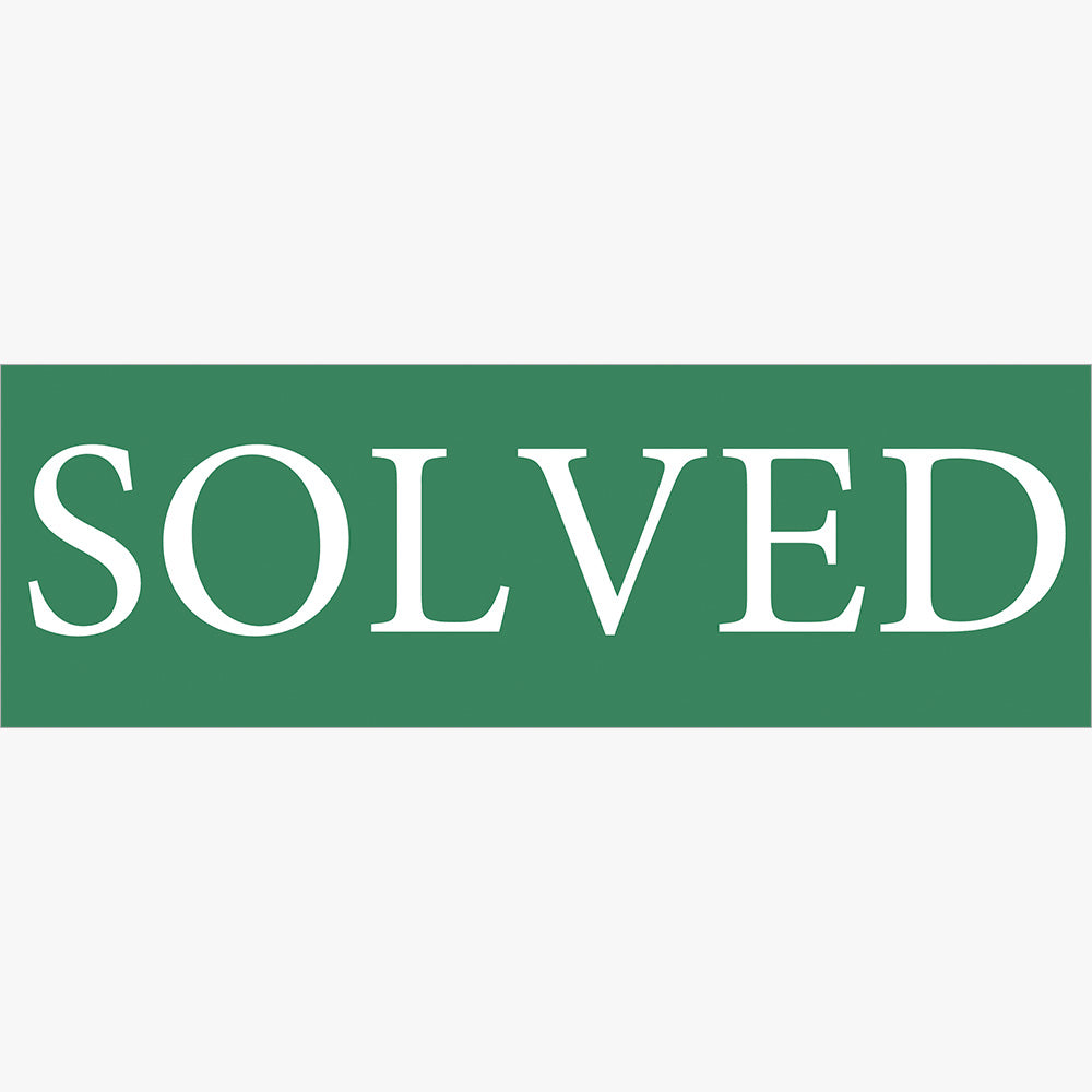 SOLVED (SOLD/LEASED) Sticker - Solve Commercial Real Estate