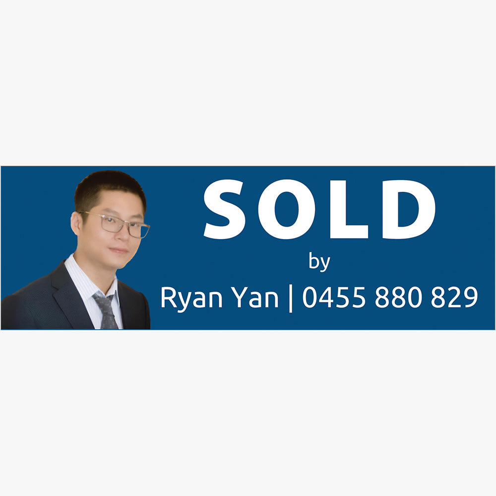 SOLD Sticker (Rectangle) - Rayn YAN
