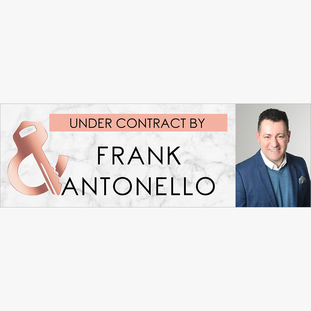UNDER CONTRACT Sticker (Rectangle) - Leased & Sold - Frank