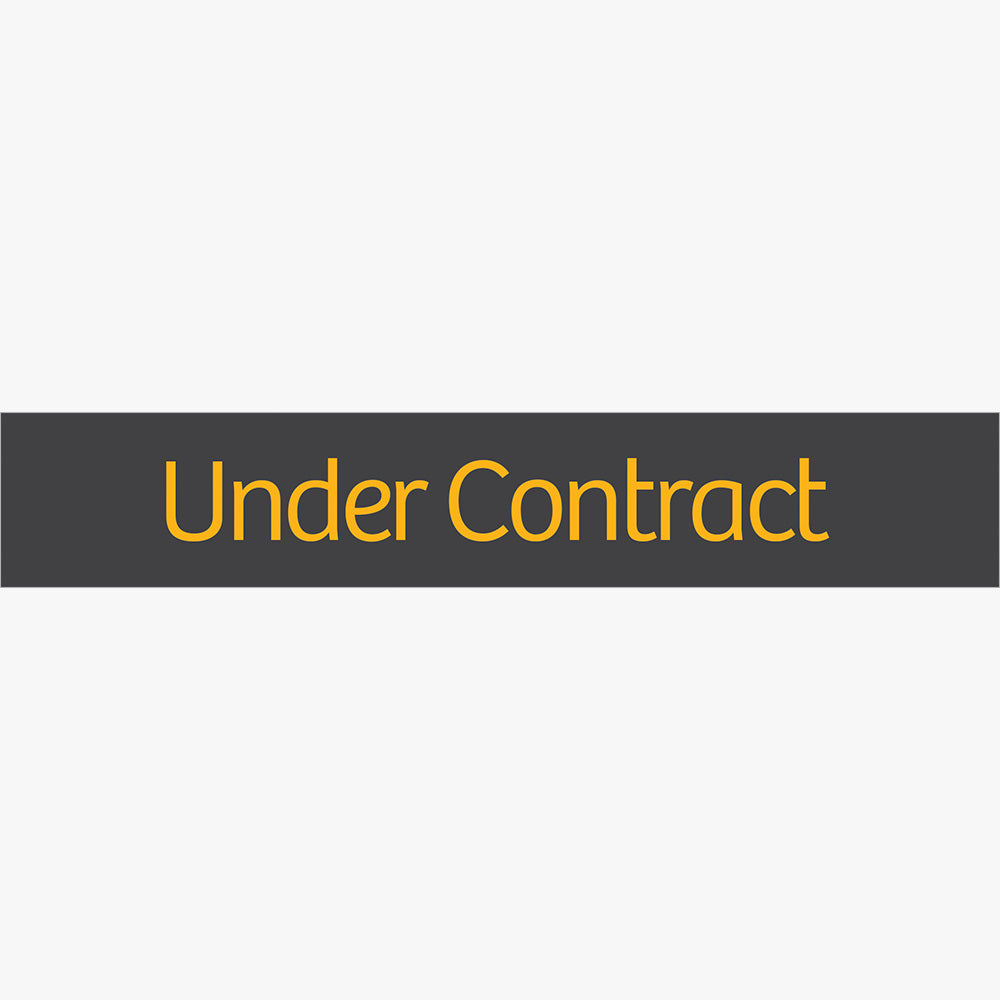 Under Contract Sticker (Rectangle) - Raine & Horne - Slim