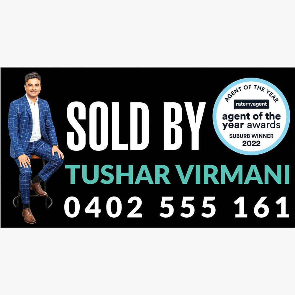 Custom Sold by Sticker (Rectangle) - Your Property Expert