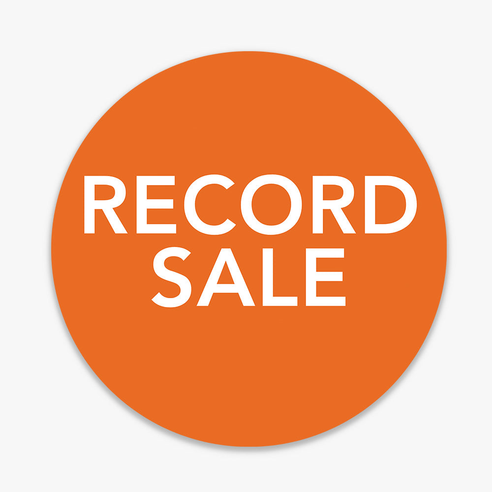 Record Sale Sticker (Round) - One Agency