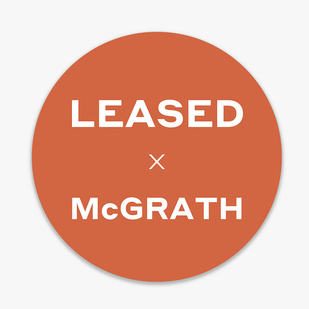 Leased by McGrath Sticker (Round) - McGrath