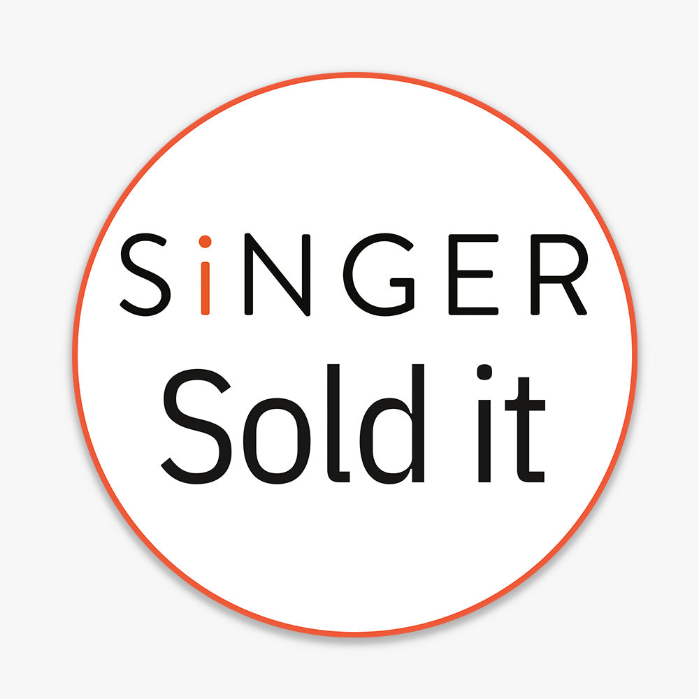 Sold Sticker (Round) - Singer Residential