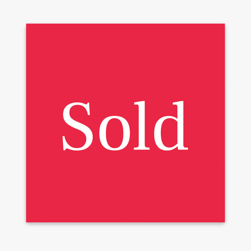 Sold Sticker (Square) - R&W