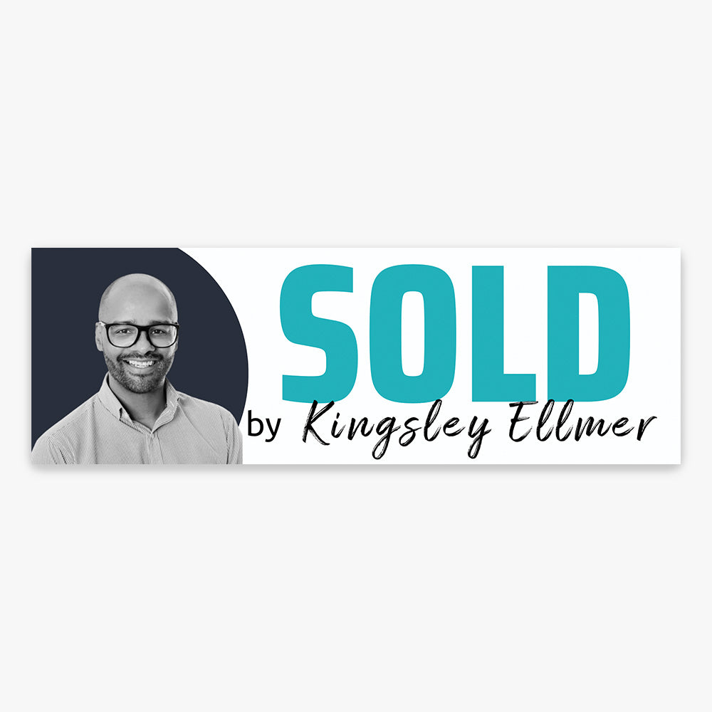 SOLD by Kingsley Ellmer Sticker (Rectangle) - Aura Property