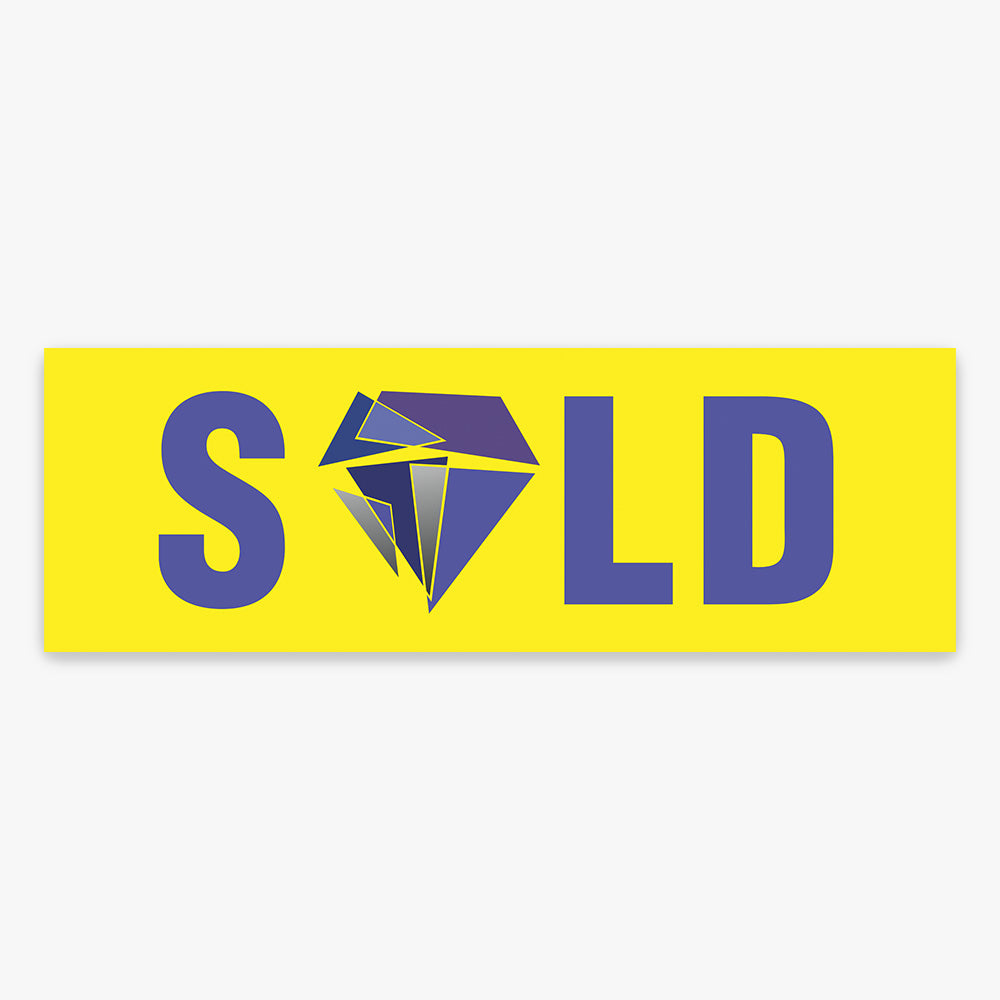 Sold Sticker (Rectangle) - Sapphire Real Estate