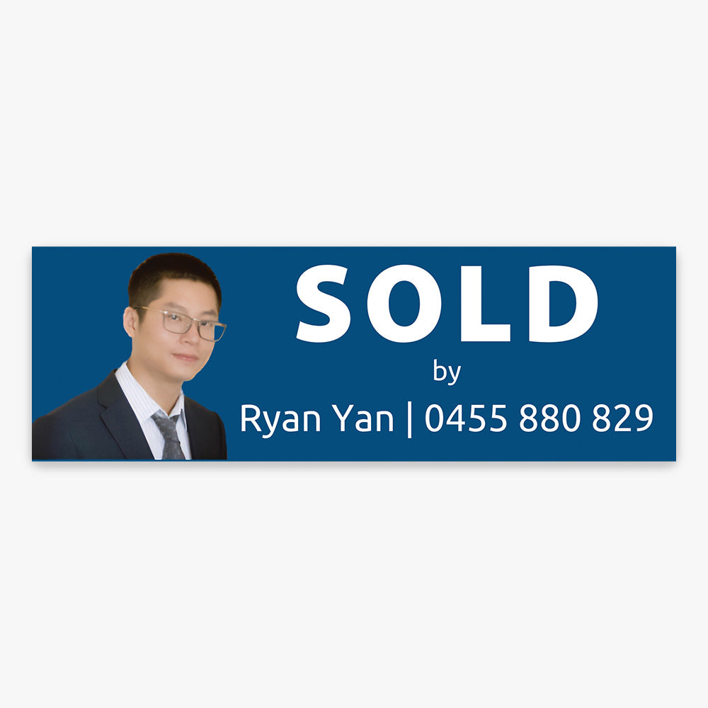 SOLD Sticker (Rectangle) - Rayn YAN