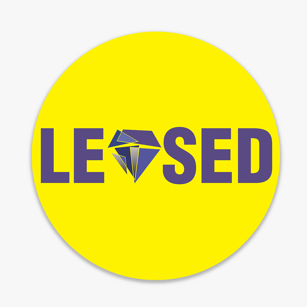 Leased Sticker (Round) - Sapphire Real Estate
