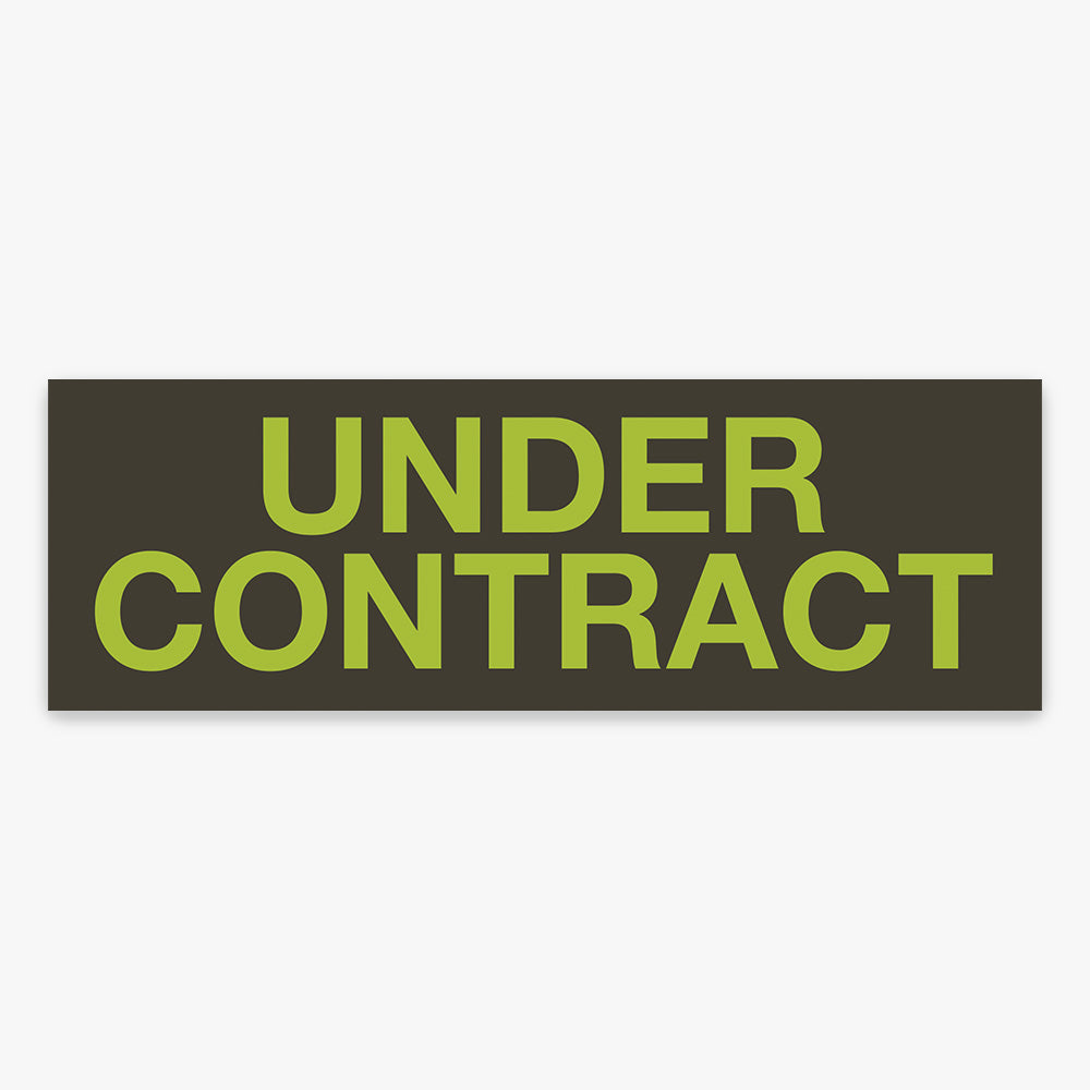 Under Contract Sticker (Rectangle) - Response