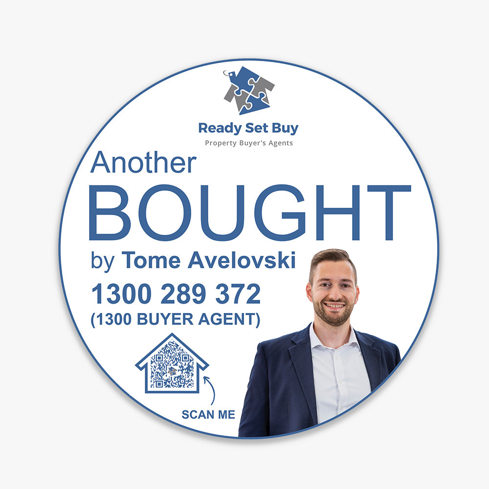 Another Bought By Sticker (Round)- Ready Set Buy – Property Buyer’s Agents