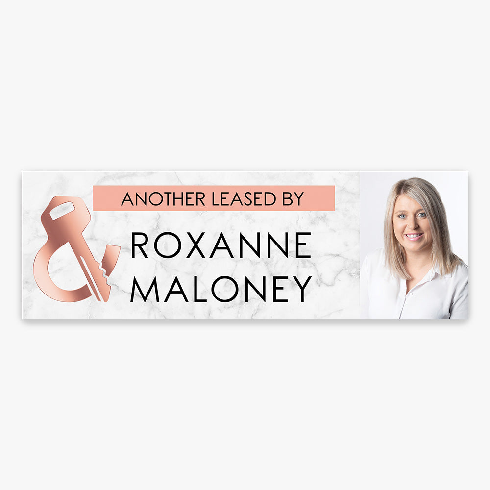 ANOTHER LEASED Sticker (Rectangle) - Leased & Sold - Roxanne