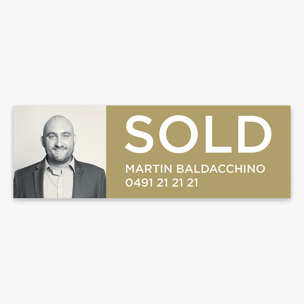 Custom Sold Stickers - Century 21 (Rectangle)