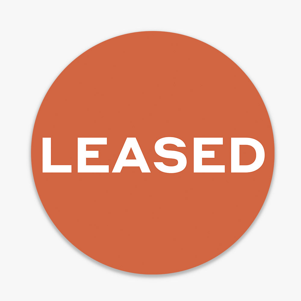 Leased Sticker (Round) - McGrath