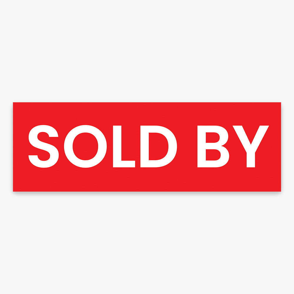 Sold by Sticker (Rectangle) - LJ Hooker