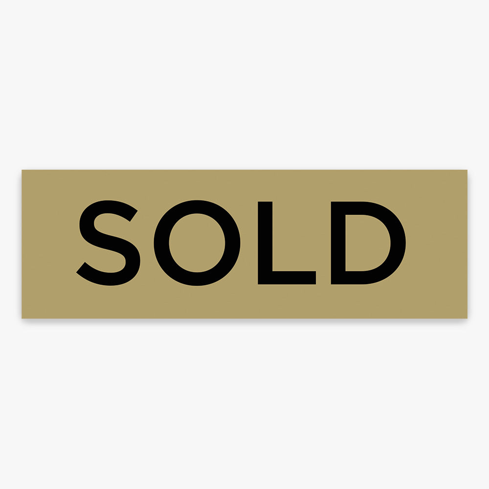 Sold Stickers - Century 21 - Black (Rectangle)