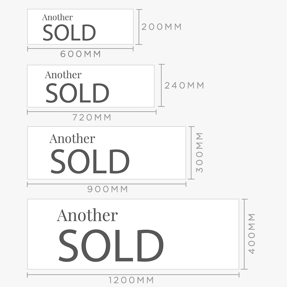 Sold Sticker (Rectangle)