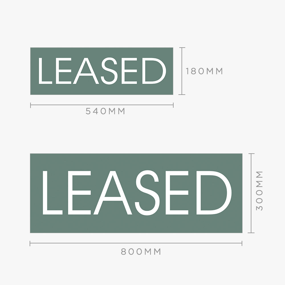 Leased Stickers - Belle (Rectangle)