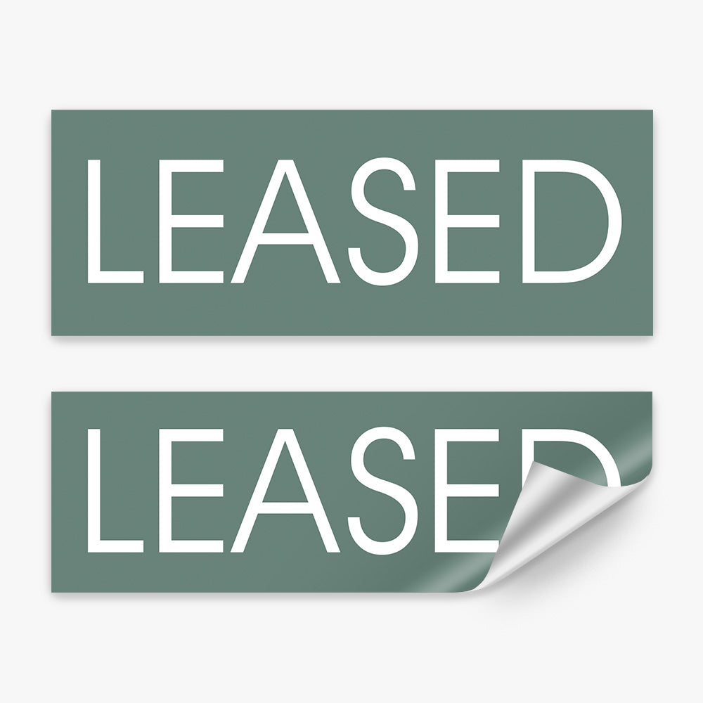 Leased Stickers - Belle (Rectangle)