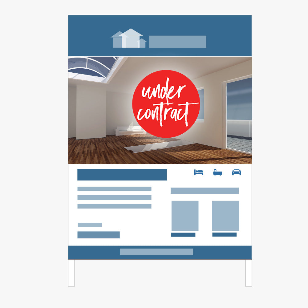 Under Contract Sticker - Elders Real Estate (Round)