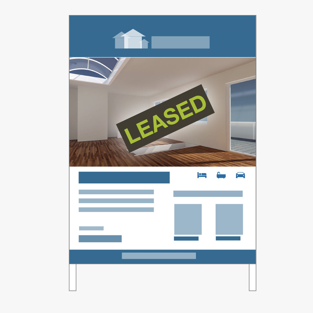 Leased Sticker (Rectangle) - Response