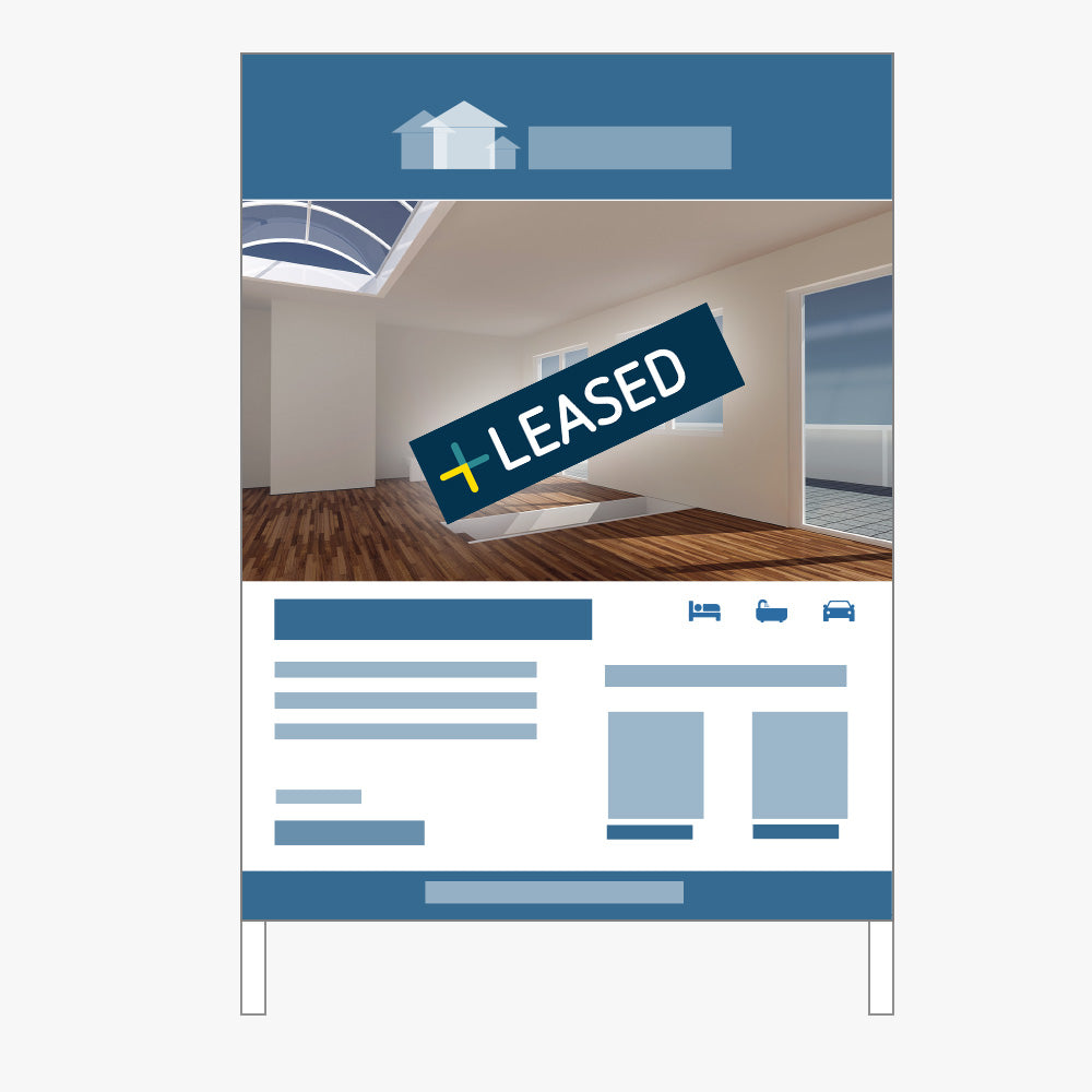 Leased Sticker (Rectangle) - Laing+Simmons
