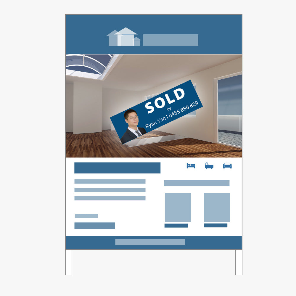 SOLD Sticker (Rectangle) - Rayn YAN