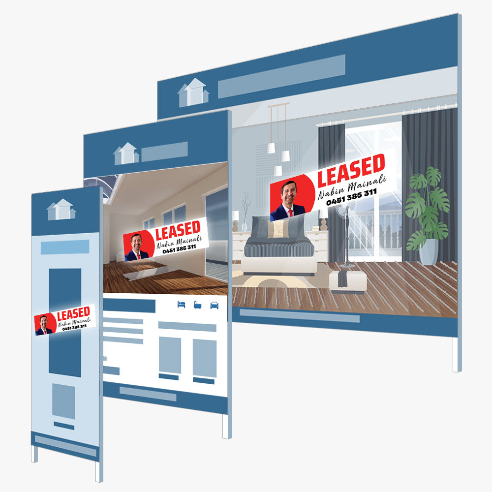 Leased by Sticker (Rectangle) - Miracle Land