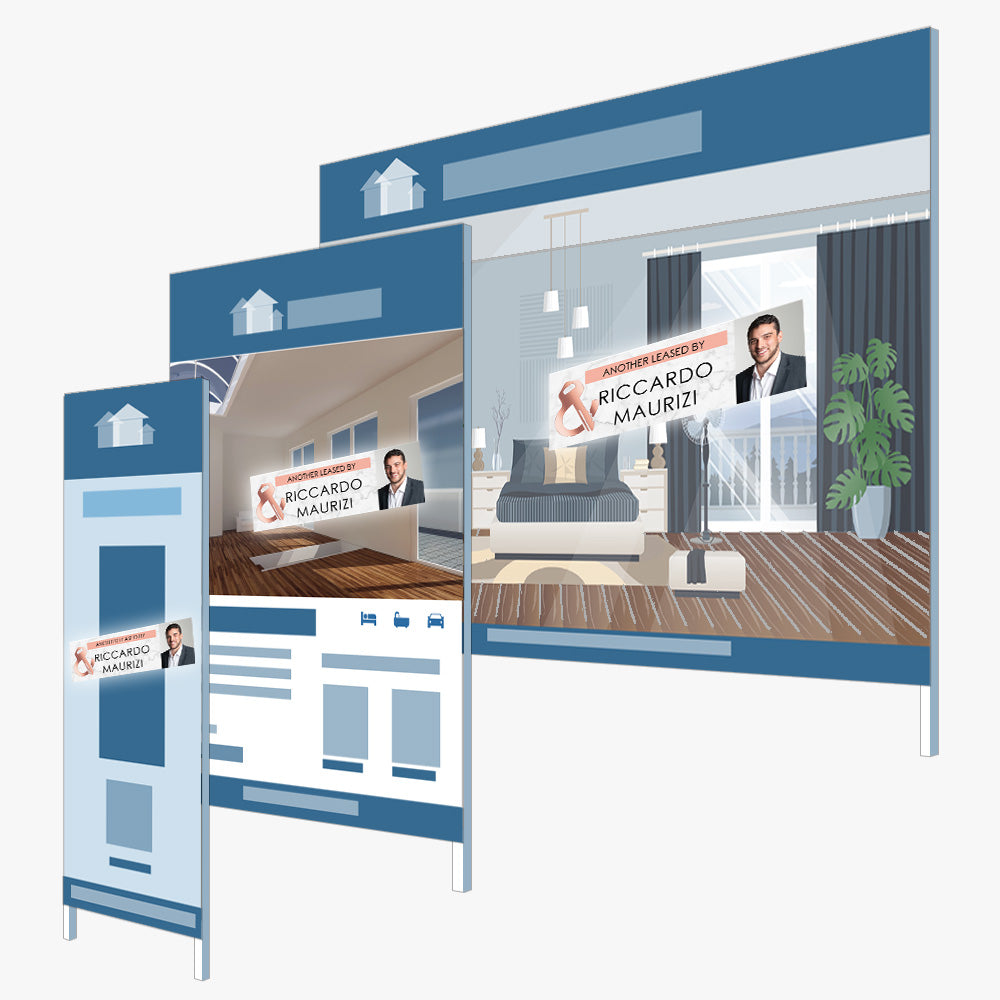 ANOTHER LEASED Sticker (Rectangle) - Leased & Sold - Riccardo