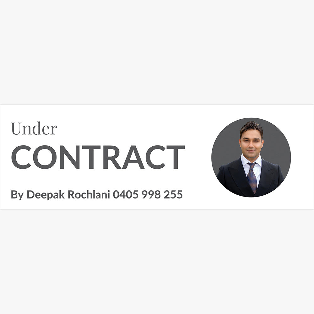 Under Contract Sticker (Rectangle)