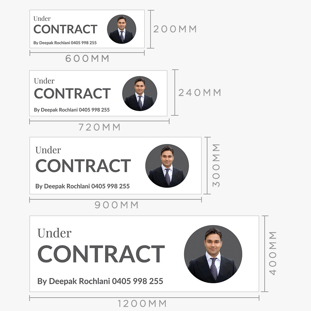 Under Contract Sticker (Rectangle)