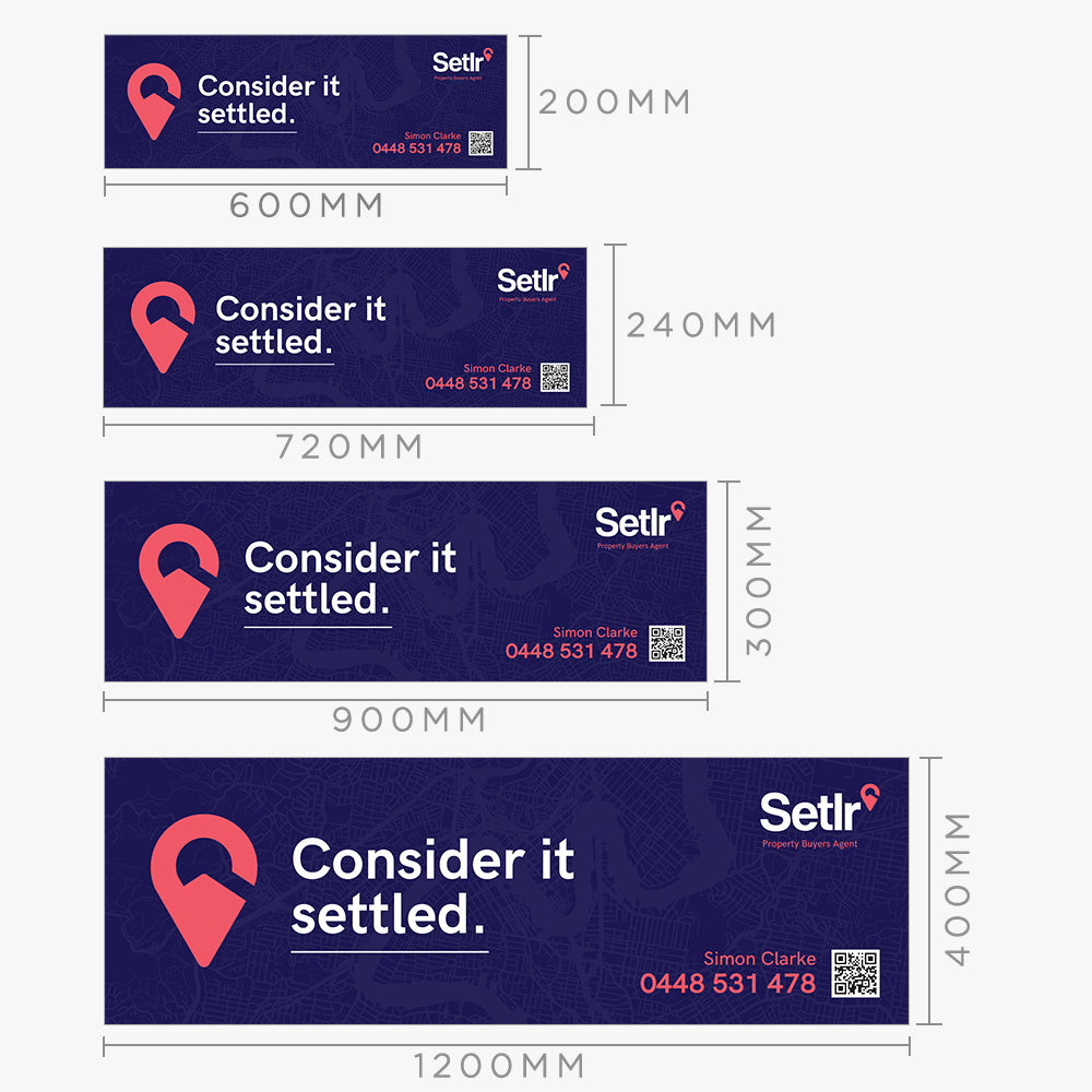 Consider it settled  Sticker (Rectangle) - Setlr