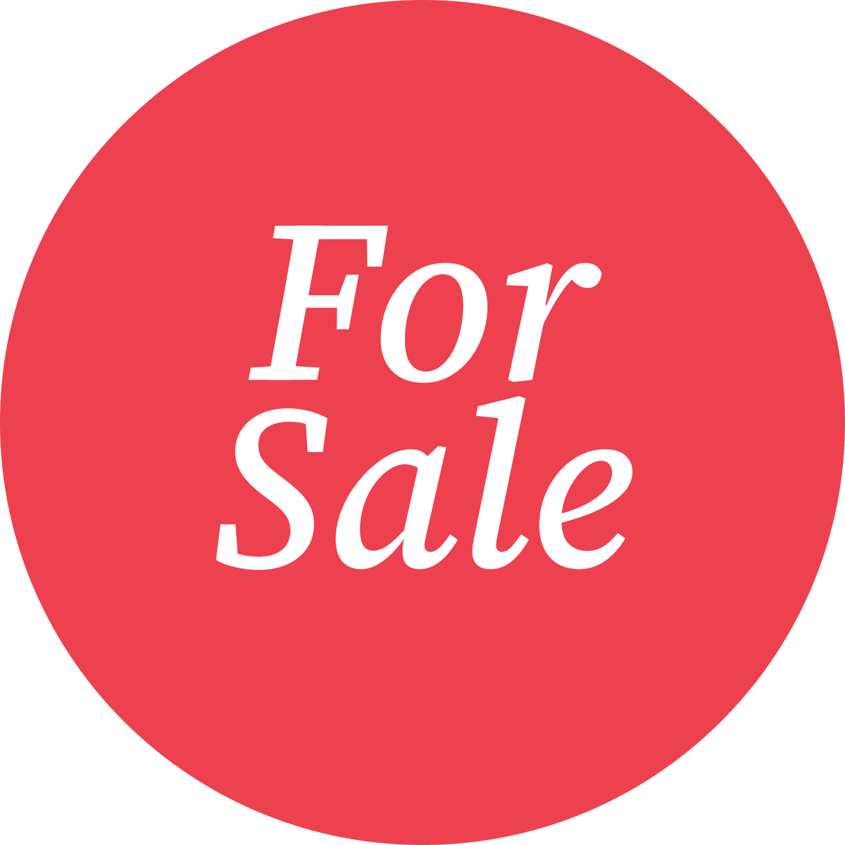 Professionals For Sale sticker 420mm