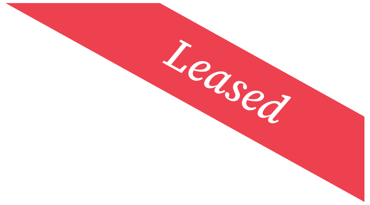 Professionals Leased Sash sticker 900x600mm