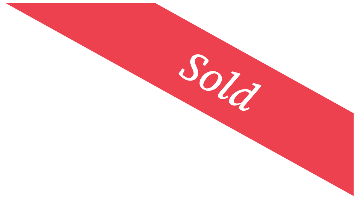 Professionals Sold Sash sticker 900x600mm